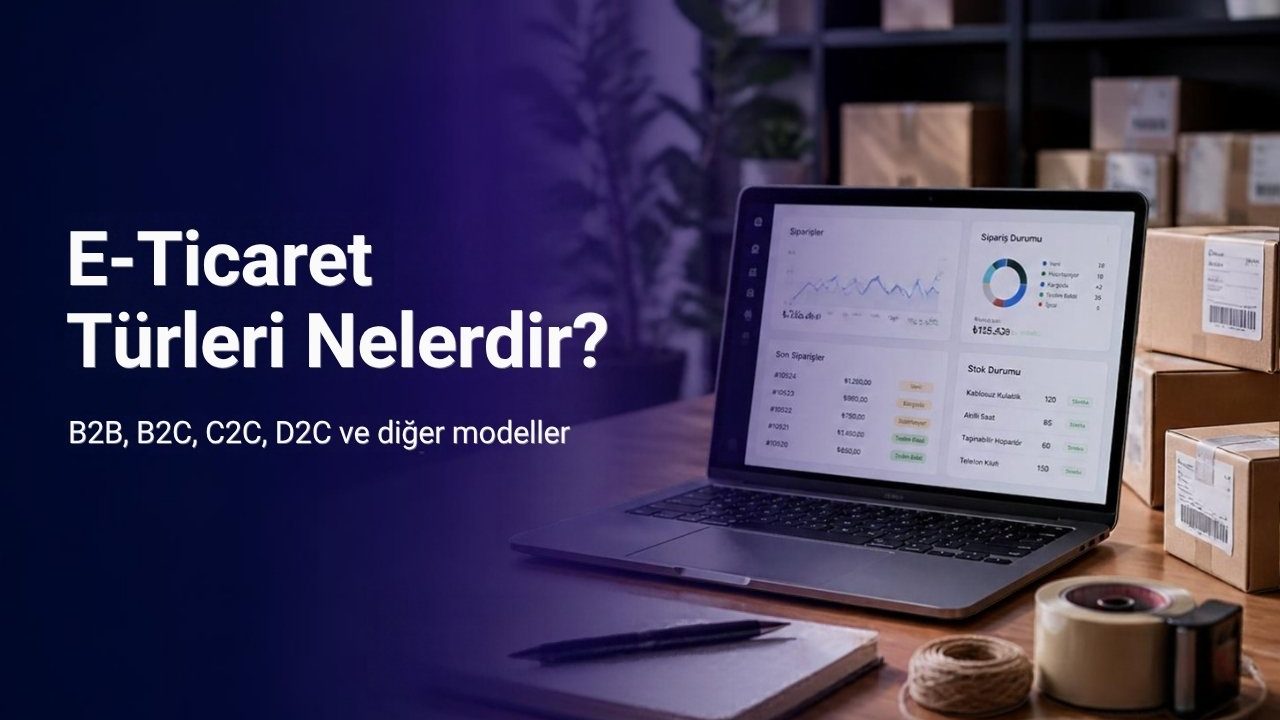 E-Ticaret Türleri Nelerdir? B2B, B2C, C2C, D2C ve Diğer Modeller