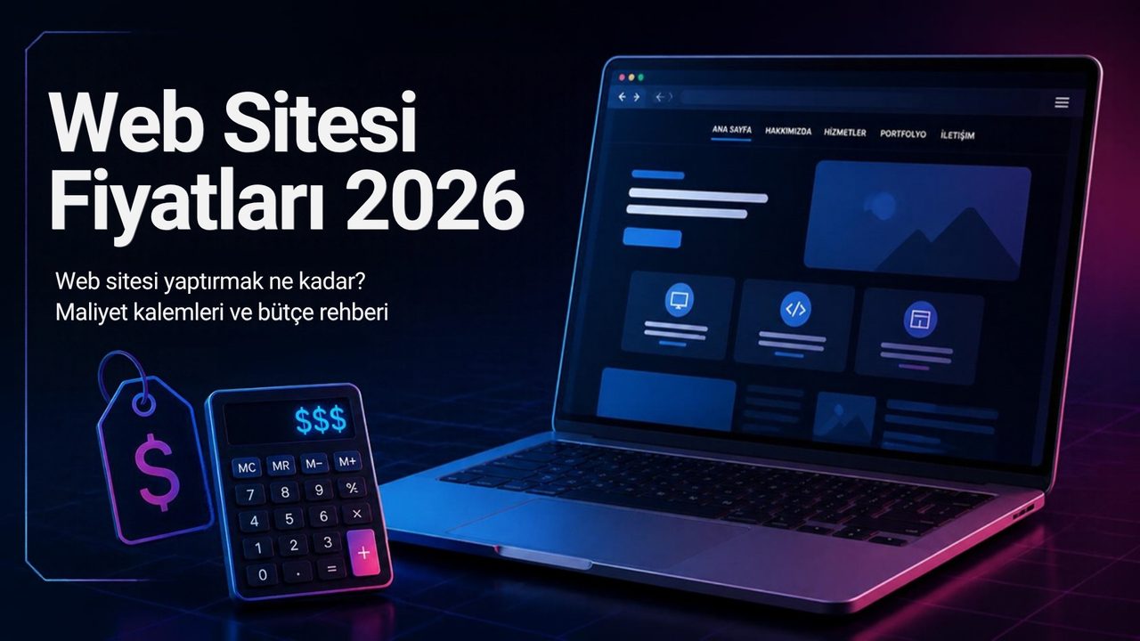 Web Sitesi Fiyatları 2026: Web Sitesi Yaptırmak Ne Kadar?